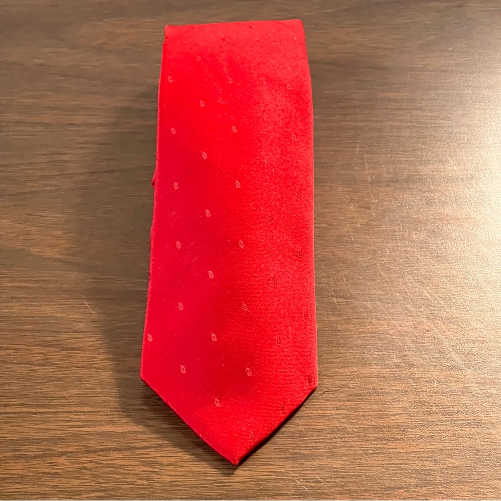 Vintage Polyester and Silk Tie from “The Crescent”